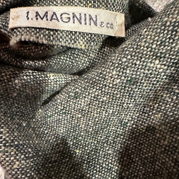 I. Magnin & Co Vintage Reversible Wool Jacket - Picture 7 of 9